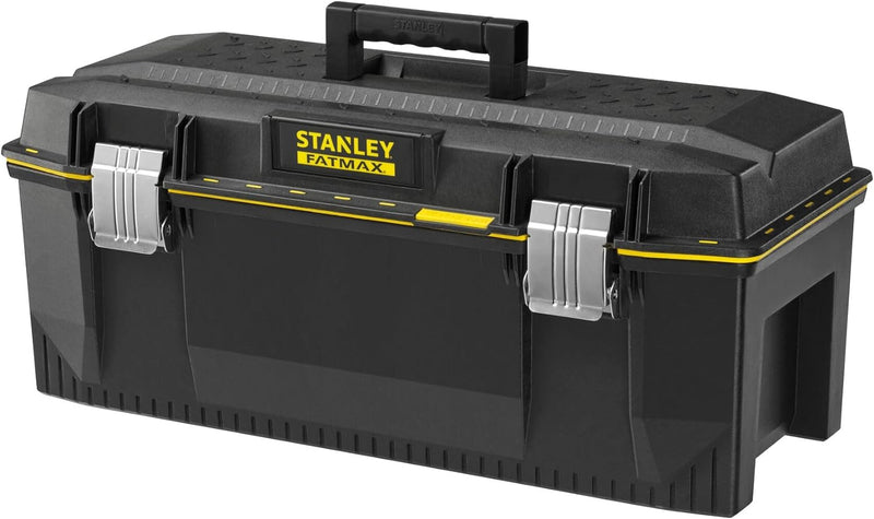 Stanley FatMax Werkzeugbox (71 x 31 x 29 cm, spritzwassergeschützer Koffer, robuste nicht-rostende M