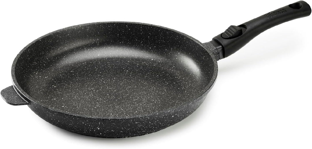 Pradel Excellence, PCUI001017, Premium Schmortopf aus Aluminiumguss Ø32cm, Glasdeckel, Antihaftbesch
