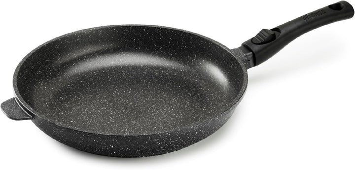 Pradel Excellence, PCUI001017, Premium Schmortopf aus Aluminiumguss Ø32cm, Glasdeckel, Antihaftbesch