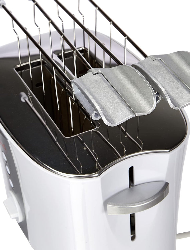 Melchioni 118310008 Toaster mit Toastzange TOSTO, elektrischer Sandwichtoaster, automatischer Auswur
