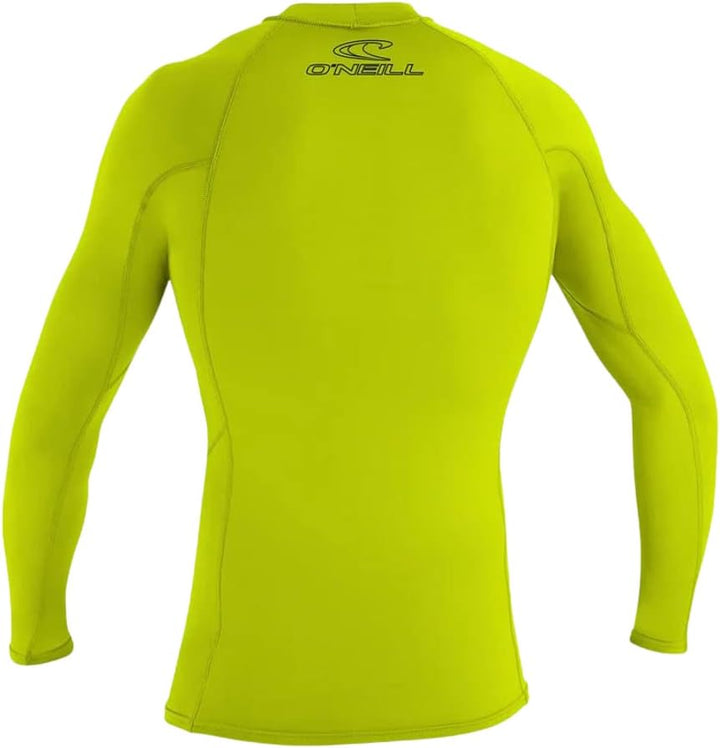 O'Neill Wetsuits Herren Uv Schutz basic skins L/S crew XXL Lime, XXL Lime