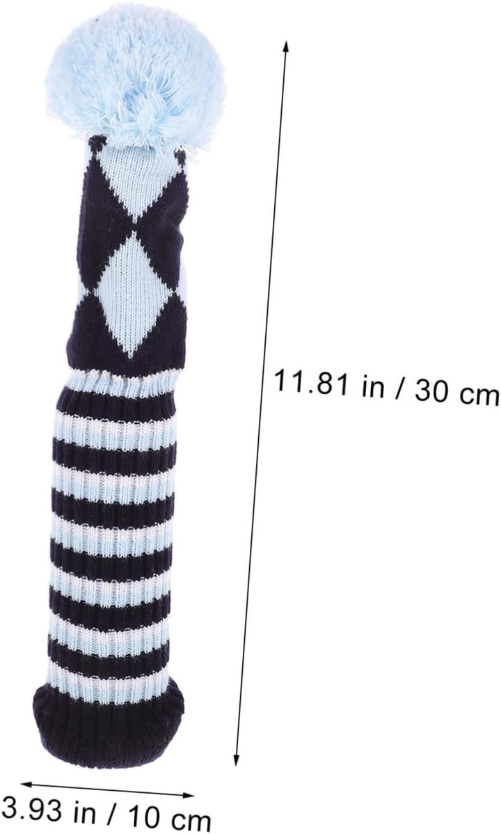 BESPORTBLE 3 Stück/Set Gestrickte Golf-Schlägerkopfhüllen Golf-Eisen-Kopfhüllen Golfschlägerhüllen H