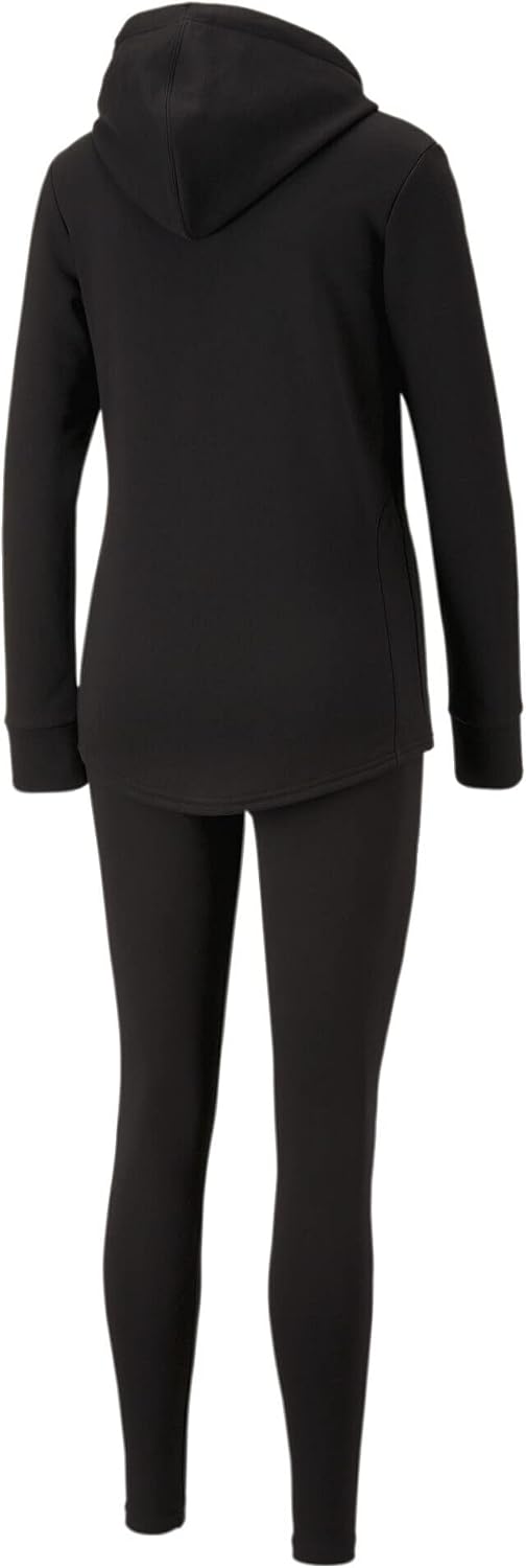 PUMA Unisex Metallic Tracksuit Tr Trainingsanzug S Puma Schwarz, S Puma Schwarz