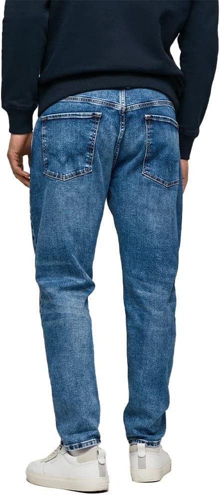 Pepe Jeans Herren Callen Crop Jeans 29W / 32L Blue (Denim-vr4), 29W / 32L Blue (Denim-vr4)