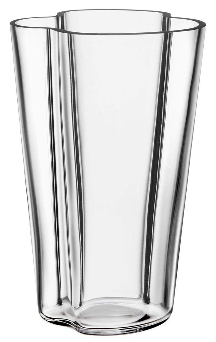 Iittala Vase Aalto 220 mm Klar aus Glas, 220 mm Klar