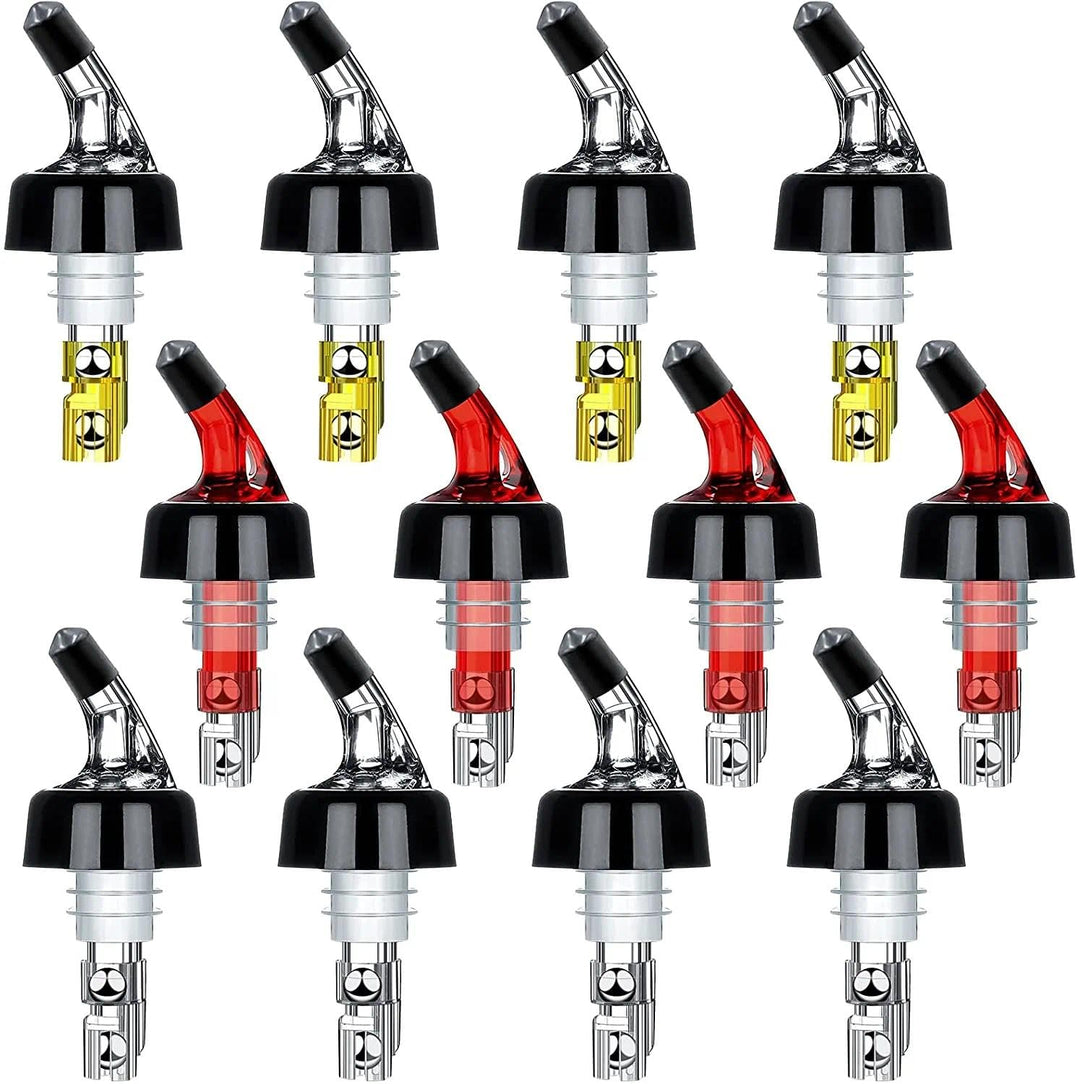 Flaschenausgiesser 12 Stück Dosierer 3cl Auto-Pour Ausgiesser Schnapsspender Flaschendosierer Ausgus