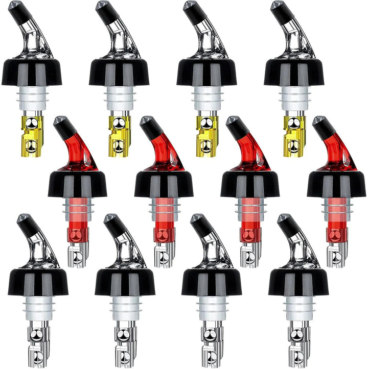Flaschenausgiesser 12 Stück Dosierer 3cl Auto-Pour Ausgiesser Schnapsspender Flaschendosierer Ausgus