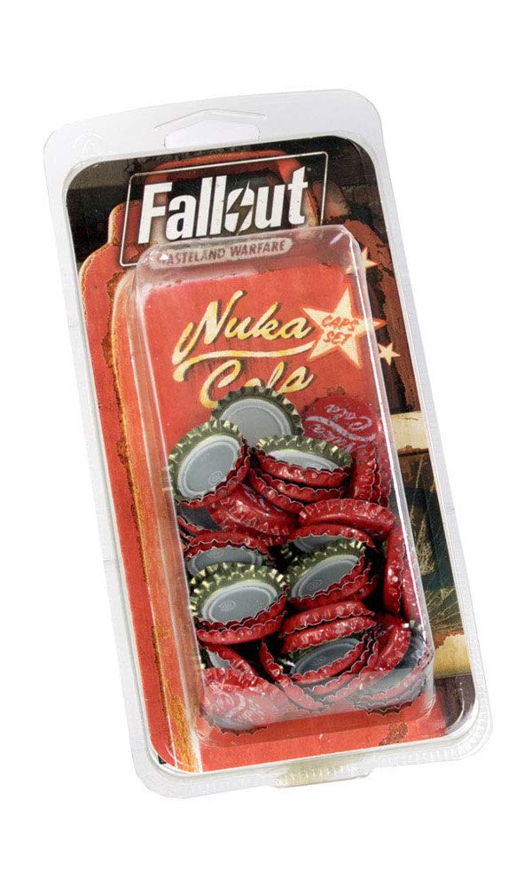 Modiphius Entertainment Fallout: Wasteland Warfare - Nuka Cola Caps Set - EN