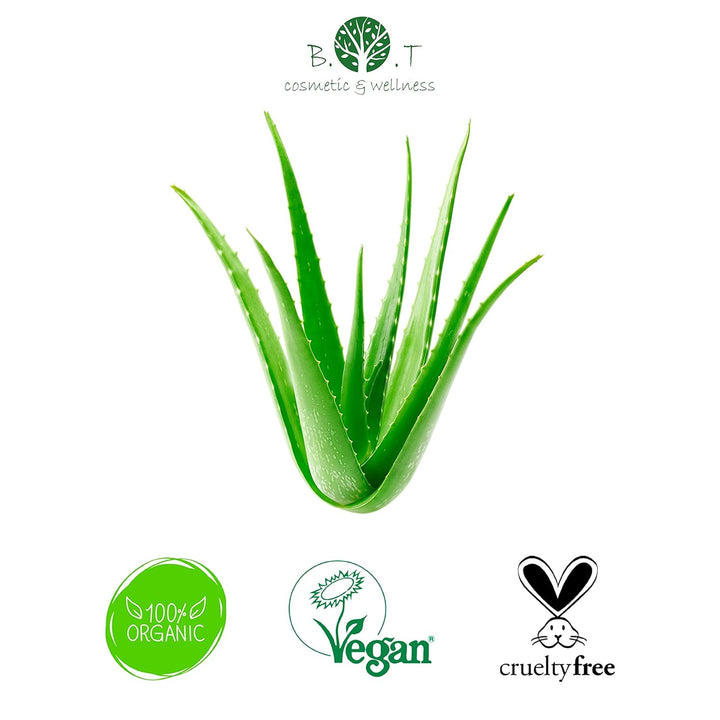Bio Aloe Vera Konzentrat, 100% rein, Haut- &amp; Haarpflege, Für DIY Kosmetik, Aloe Vera flüssig, frisch