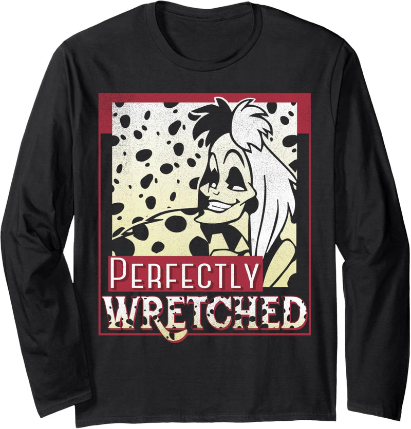 Disney 101 Dalmatians Cruella De Vil Perfectly Wretched Langarmshirt