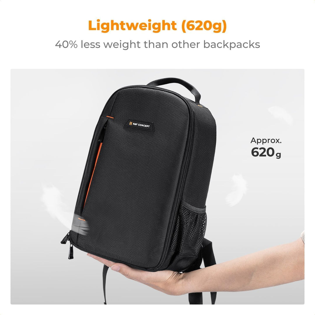 K&F Concept Kamerarucksack für Fotografen, Fotorucksack Klein Multifunktionale Camera Backpack Wasse
