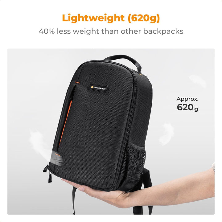 K&F Concept Kamerarucksack für Fotografen, Fotorucksack Klein Multifunktionale Camera Backpack Wasse