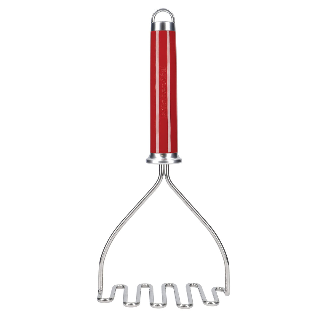 KitchenAid Kartoffelstampfer, Küchenutensil aus Edelstahl – Empire Rot Empire-rot, Empire-rot