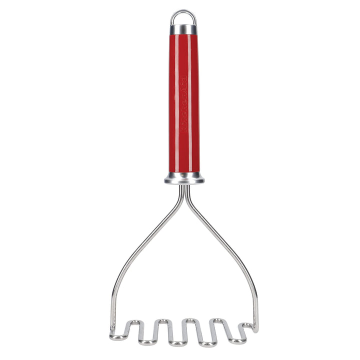 KitchenAid Kartoffelstampfer, Küchenutensil aus Edelstahl – Empire Rot Empire-rot, Empire-rot