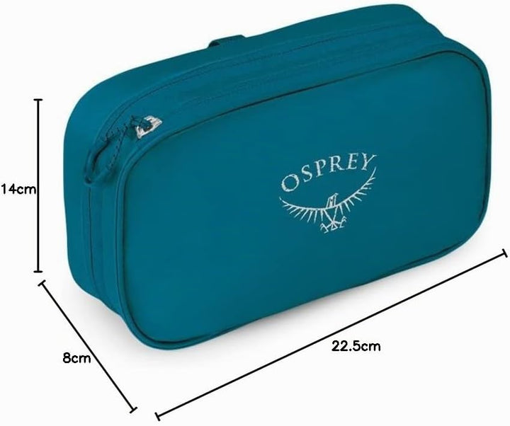 Osprey Ultralight Organizer mit Reissverschluss, Waterfront Blue, O/S, Waterfront Blue
