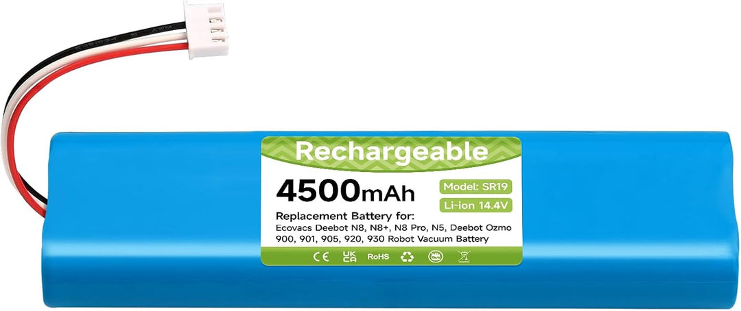 Mspalocell 4500mAh/14.4V Ersatzakku für Ecovacs Deebot N8 / N8+ / N8 Pro / N8 Pro+, N5, für Ecovacs