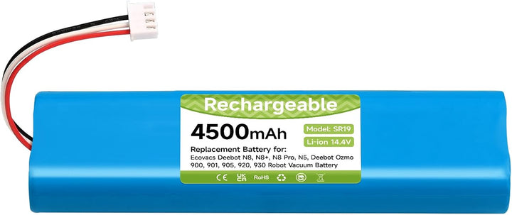 Mspalocell 4500mAh/14.4V Ersatzakku für Ecovacs Deebot N8 / N8+ / N8 Pro / N8 Pro+, N5, für Ecovacs