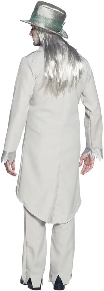 Boland - Kostüm Geister-Bräutigam, Set mit Weste, Mantel, Hose und Jabot, Verkleidung für Karneval,