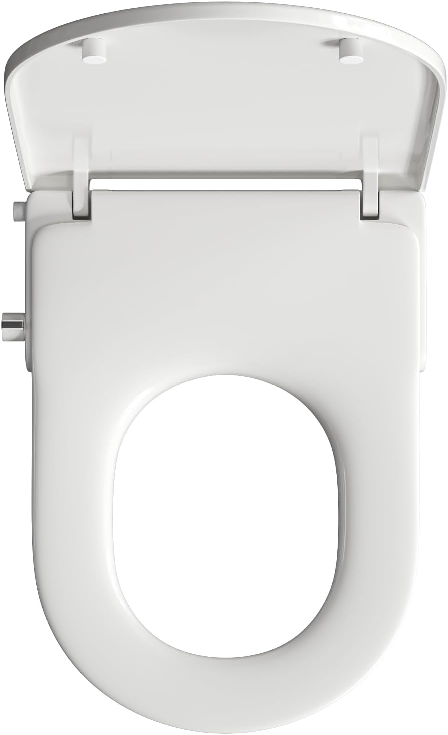 HOROW Dusch WC Sitz Ohne Strom Kaltes Wasser Separate Duschdüse U-förmig | Toilettendeckel mit Absen