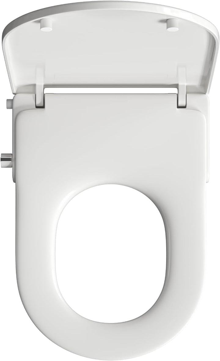 HOROW Dusch WC Sitz Ohne Strom Kaltes Wasser Separate Duschdüse U-förmig | Toilettendeckel mit Absen
