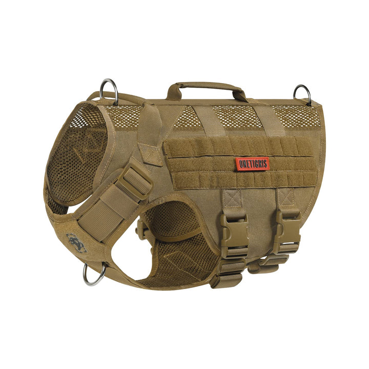 OneTigris No-Pull Hundegeschirr, AIRE MESH Einstellbar Sicherheitsgeschirr Ultra Atmungsaktiv für Gr