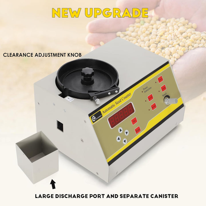 CGOLDENWALL Automatische Seed Counter Einstellbare Dish Counting Maschine für verschiedene Arten von