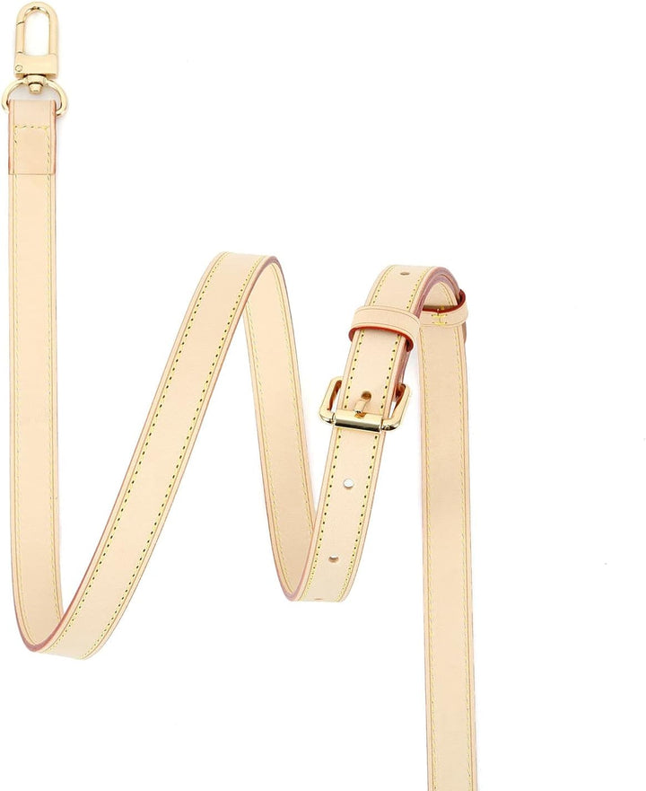 Senral Schulterriemen für Taschen Non Tanned Vachetta Riemen Leder Crossbody Strap Ersatz 41&
