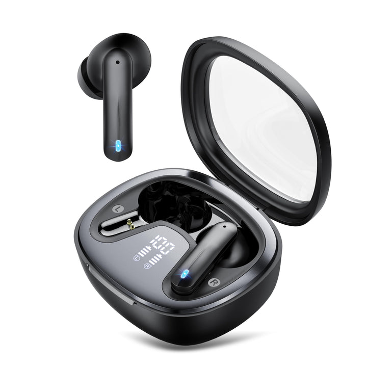 AI Kopfhörer Übersetzer, 3-in-1 Translator Earbuds, Bluetooth Sprachübersetzer 135 Sprachen mit App,