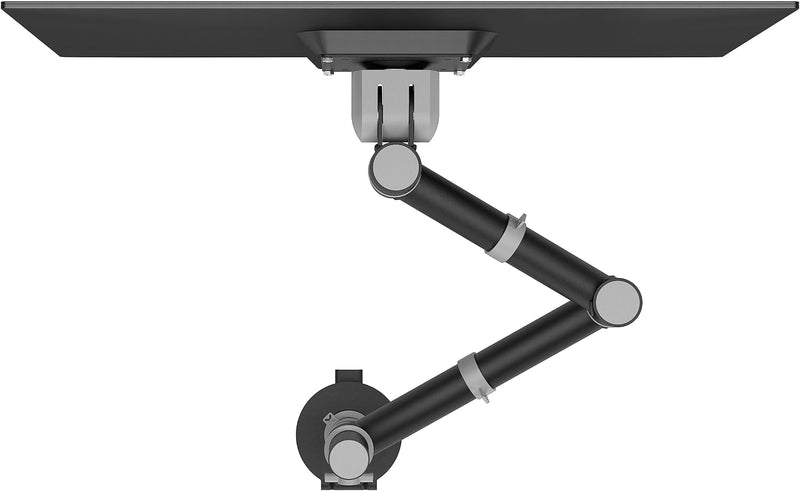 Dataflex Viewgo Monitorarm - Schreibtisch 123 Schwarz, platzsparend und ergonomisch, Monitorarm mit