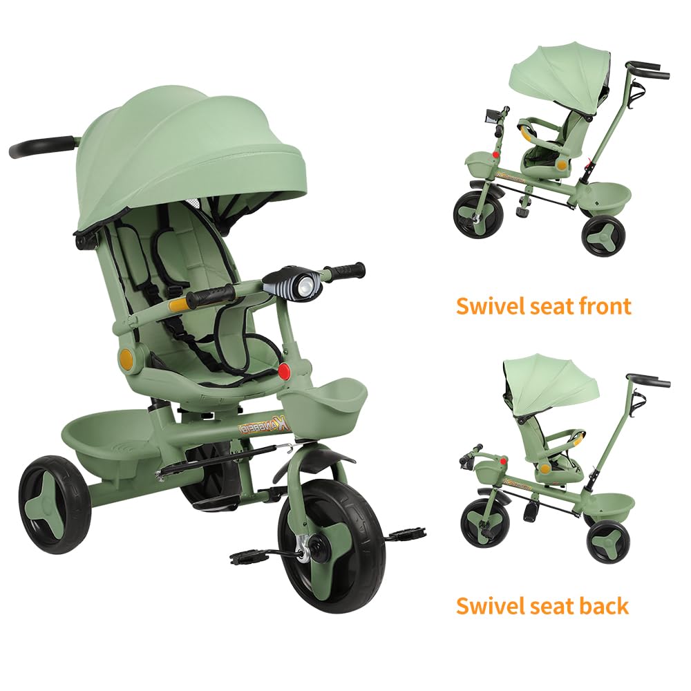 Kinderwagen, faltbar, für 0-36 Monate, 0-25 kg, Kombikinderwagen, kompakter Kinderwagen mit Sitz, Au