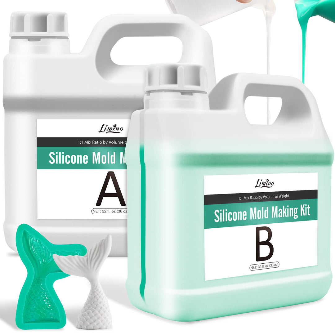 Flüssiges Silikon Kautschuk - 1.9L/2.2kg 15A Silikon Formen Herstellen Kit für Silikonformen Herstel