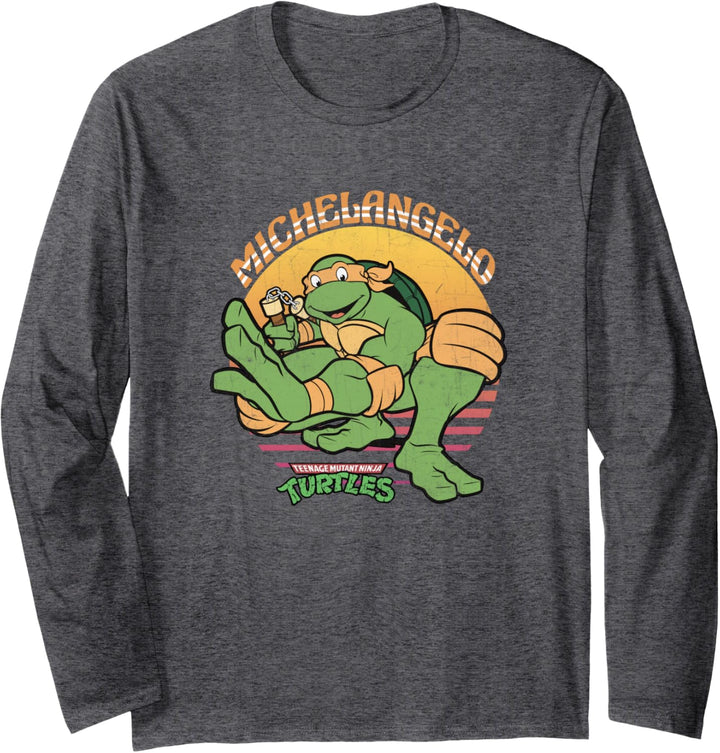Teenage Mutant Ninja Turtles Michelangelo Sun Langarmshirt