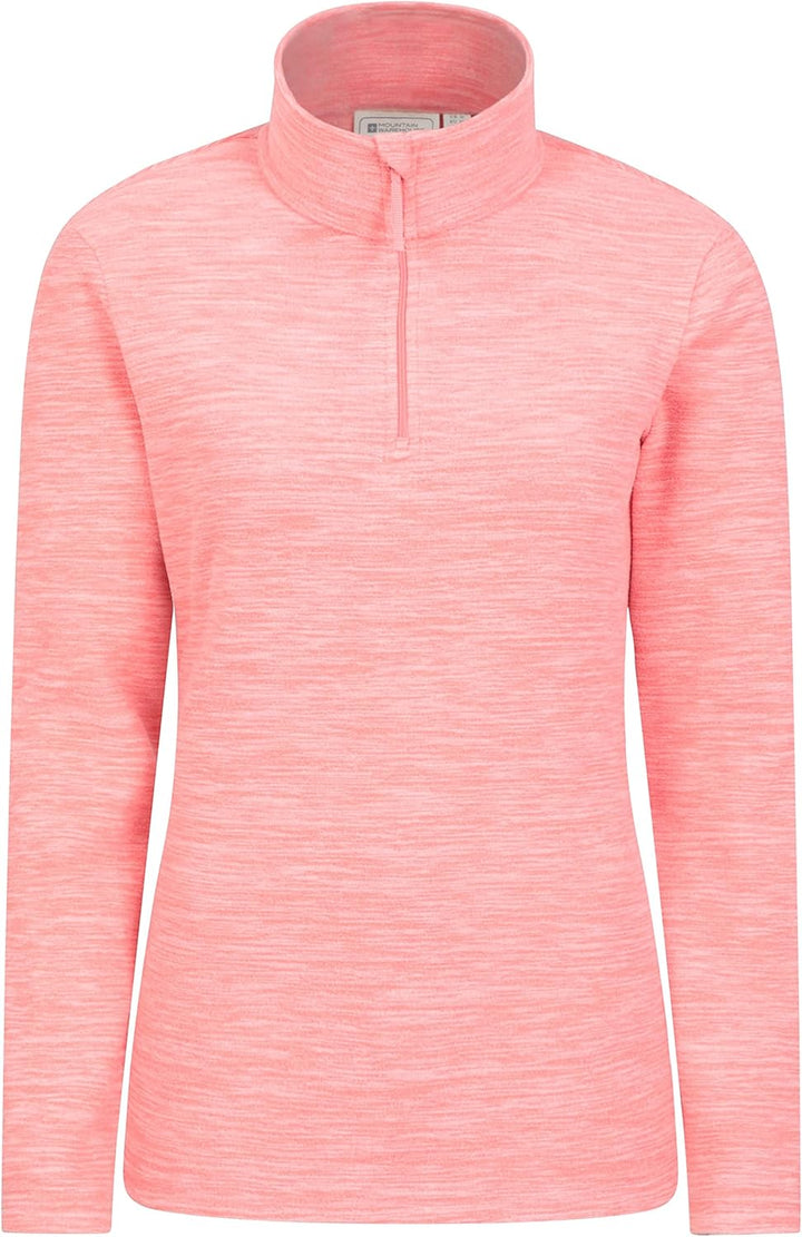 Mountain Warehouse Snowdon Melange Fleece-Pullover Damen - dünner Warmer Winter-Pullover aus Fleece