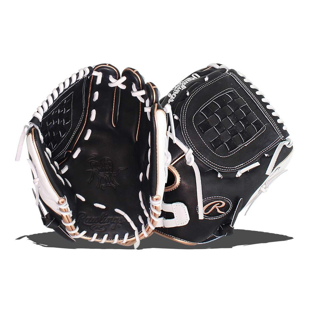 Rawlings Heart of The Hide Baseball-Handschuh-Serie Rechte Hand Wurf Infield 12 - Basket Web - Schwa