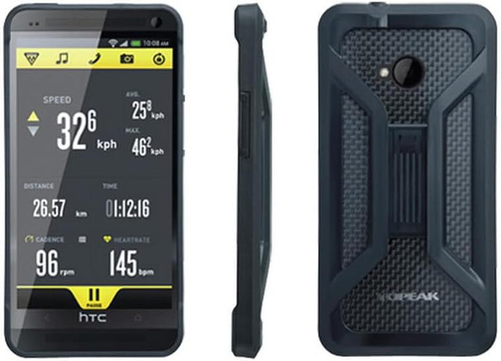Topeak RideCase HTC One inklusive RideCase Mount Schwarz, Schwarz