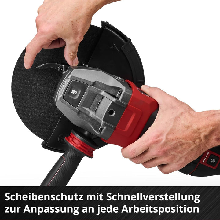Einhell Professional Winkelschleifer TP-AG 230/2400 (2400 W, 230 mm Scheiben-Ø, 71 mm Schnitttiefe,