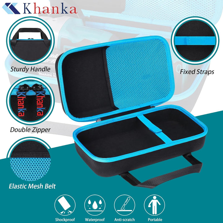 Khanka Harter Werkzeugkoffer als Ersatz für Makita DGA511Z/DGA504Z/DGA513Z 18 V Li-Ion LXT bürstenlo