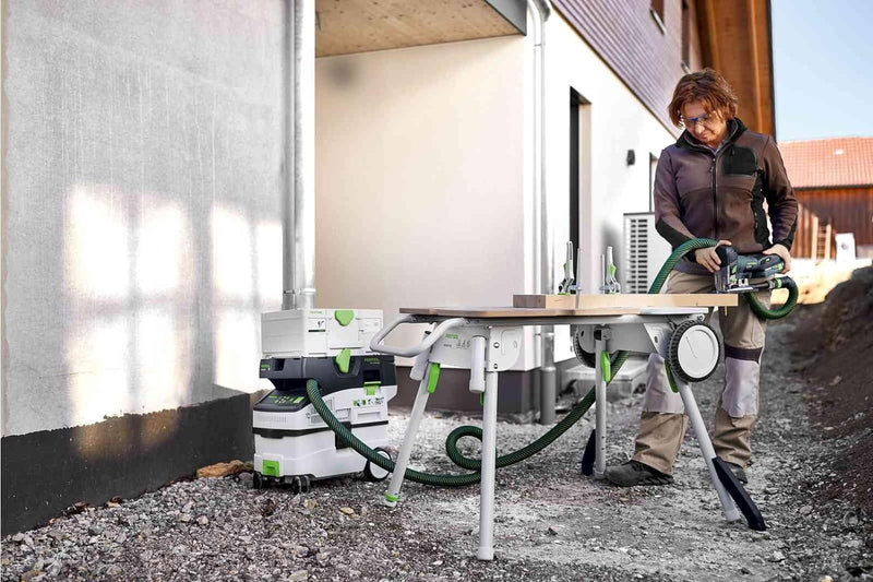 Festool Akku-Pendelstichsäge PSC 420 HPC 4,0 EBI-Set CARVEX (mit Akkupack, Schnellladegerät, Stichsä