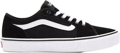 Vans Unisex Filmore Decon Sneaker 48 EU Suede Canvas Black White, 48 EU Suede Canvas Black White