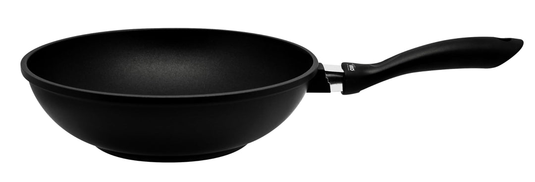 ELO 91518 Alucast Wokpfanne 28cm, Aluguss, Schwarz Alucast 28 cm, Alucast 28 cm