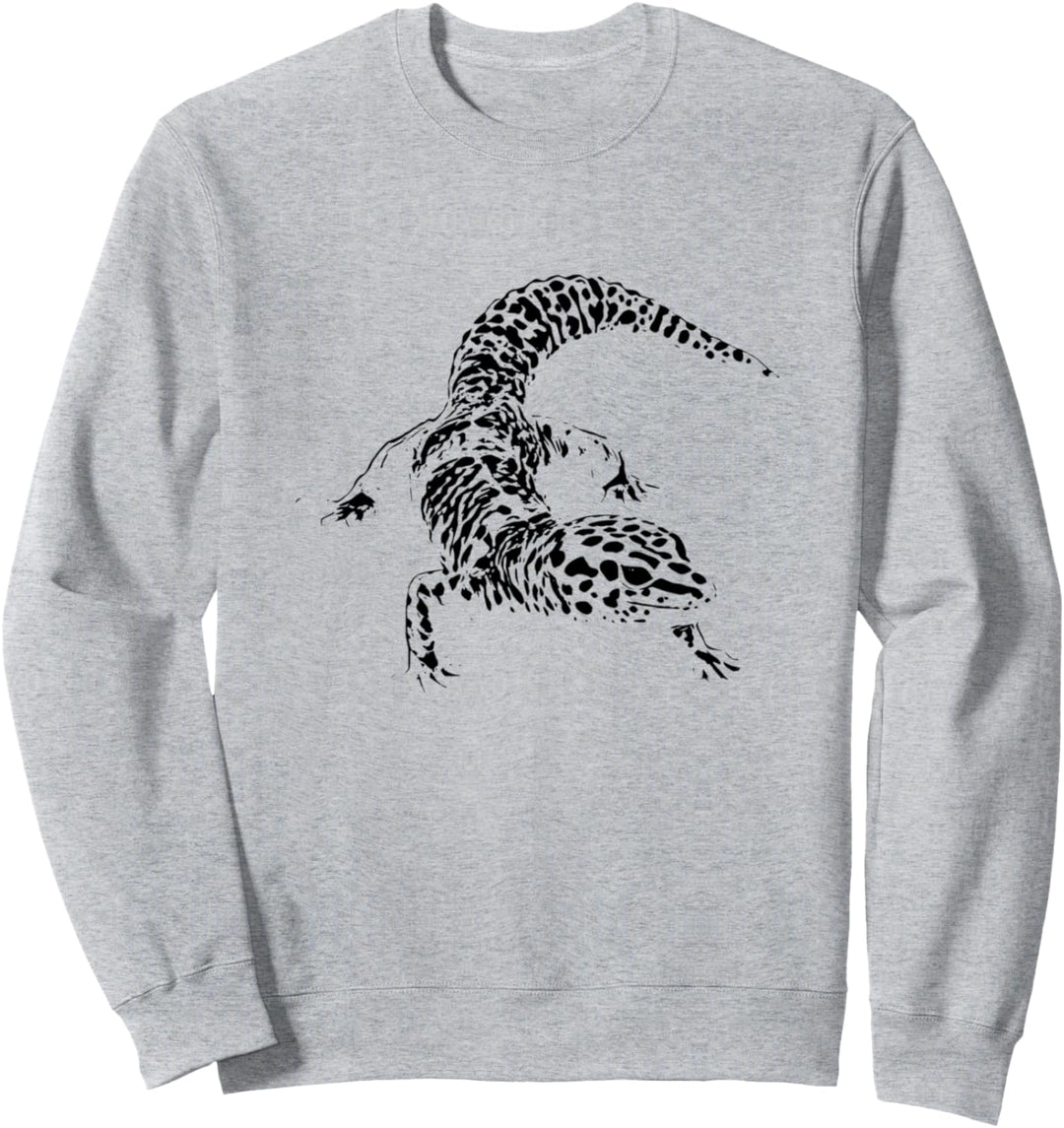 Gecko Motiv Reptil Echsen Reptilien Terrarium Echse Geckos Sweatshirt