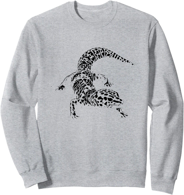Gecko Motiv Reptil Echsen Reptilien Terrarium Echse Geckos Sweatshirt