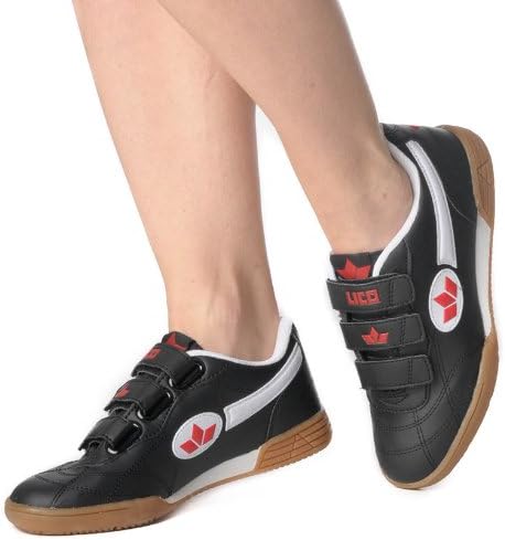 Lico Unisex Kinder Bernie V Hallenturnschuhe(Klettverschlüsse können variieren) 34 EU Schwarz, 34 EU