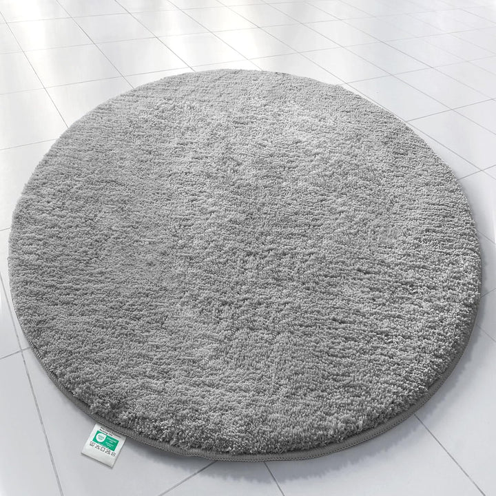 Floordirekt Badematte Sky, Badteppich in Rund, Dichtes, Flauschiges Wohlgefühl für Ihr Zuhause, Badv
