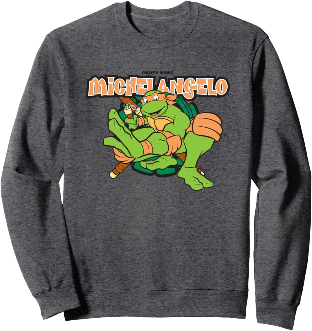 Teenage Mutant Ninja Turtles Party Dude Michelangelo Sweatshirt