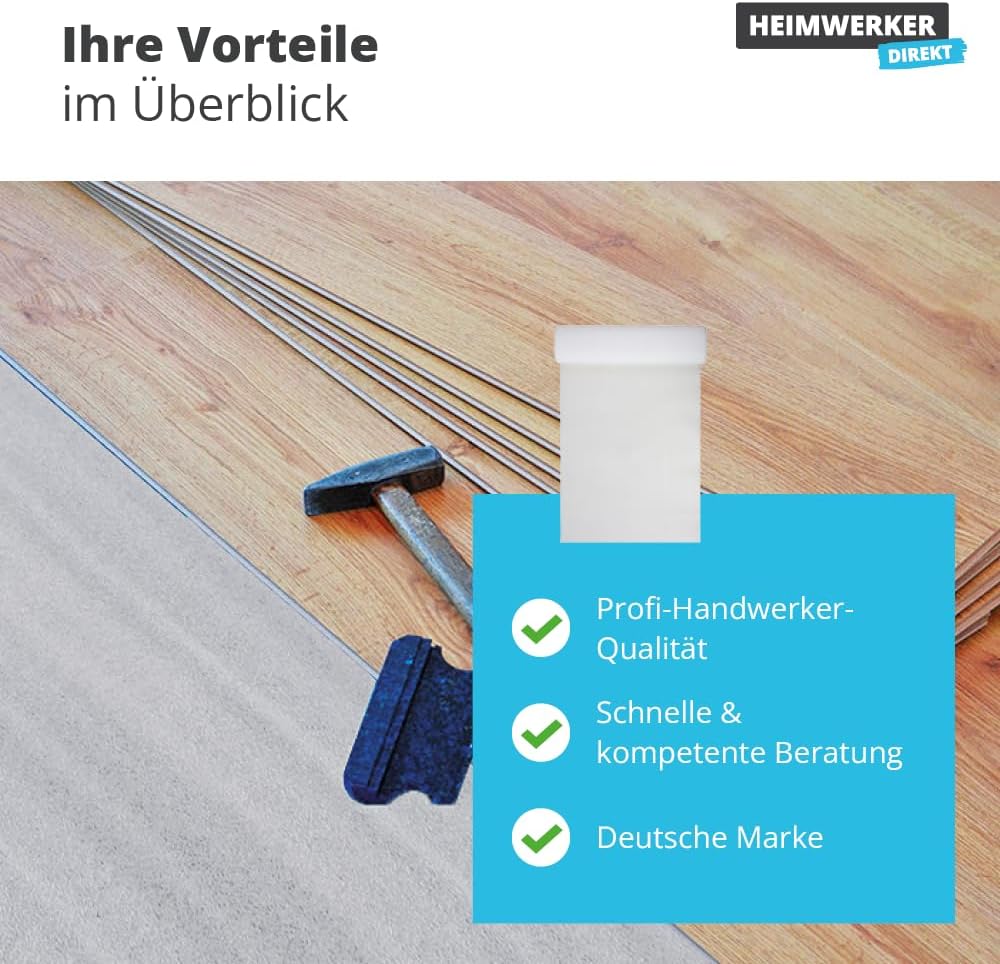 100 m² Alfa Trittschalldämmung PE Dämmunterlage Schallschutz für Laminat und Holzfertigböden 4, 4