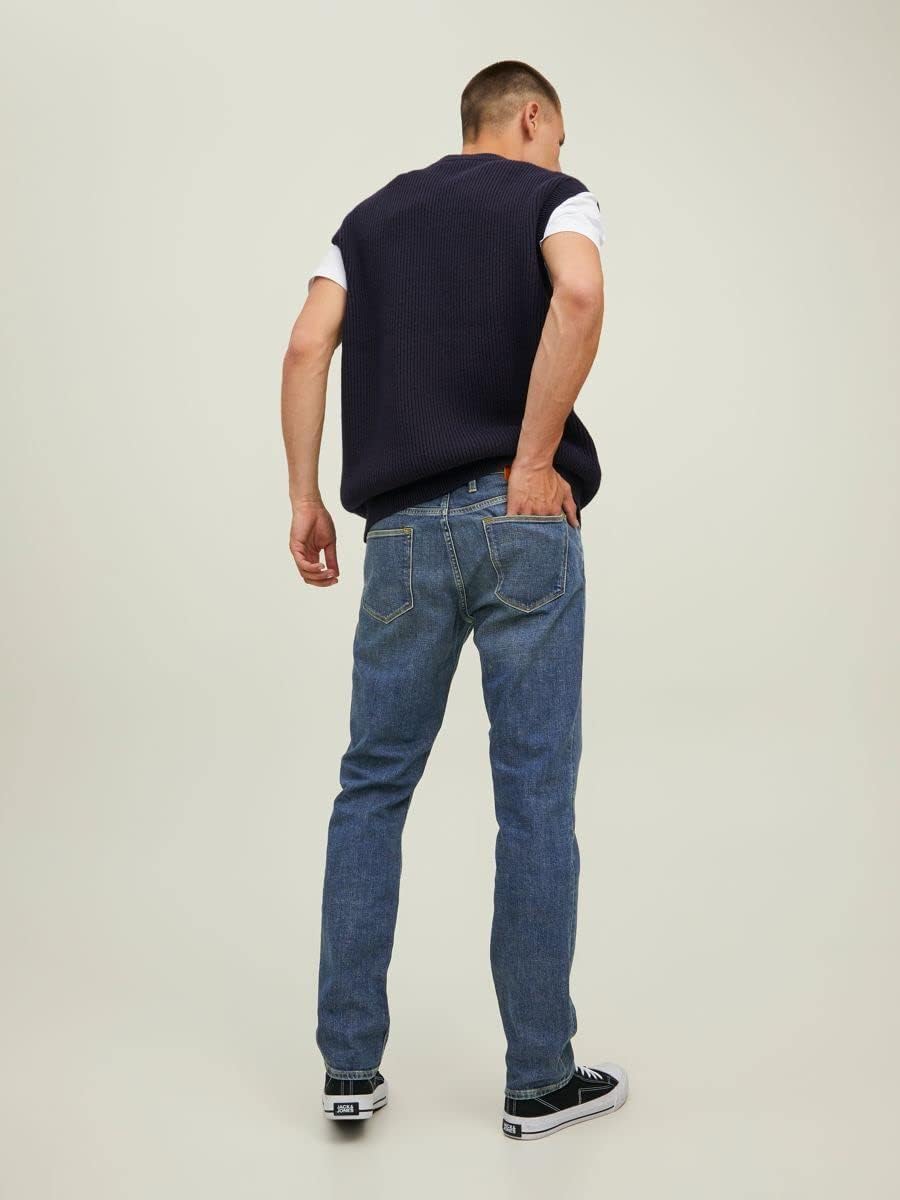 JACK & JONES Herren Jeanshose 31W / 34L Blue Denim, 31W / 34L Blue Denim
