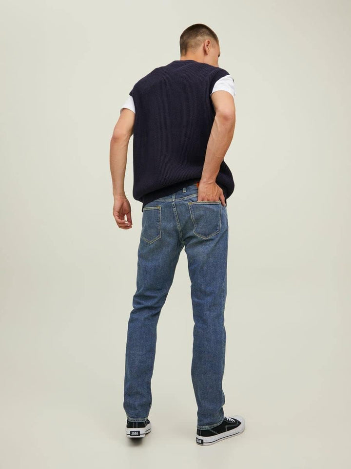JACK & JONES Herren Jeanshose 31W / 34L Blue Denim, 31W / 34L Blue Denim