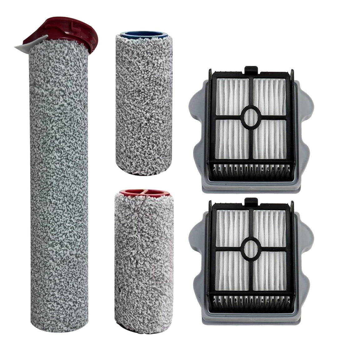 5 Stück Zubehörset für Roborock Dyad Pro/Dyad Pro Combo, 3 Bürstenwalze, 2 HEPA-Filter