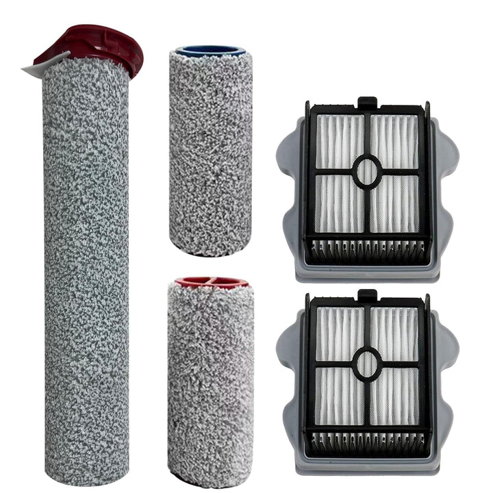 5 Stück Zubehörset für Roborock Dyad Pro/Dyad Pro Combo, 3 Bürstenwalze, 2 HEPA-Filter